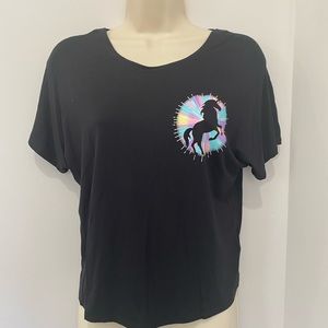 GIRLS SELF ESTEEM UNICORN PULLOVER TOP XL(16) 21”L x 17”W